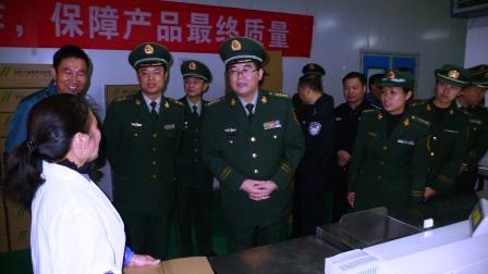江西省公安消防總隊總隊長房凌春到江西制藥督查火災防控工作