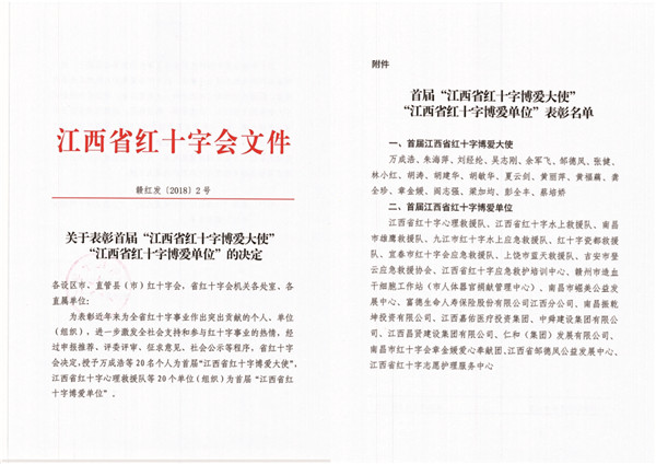 仁和集團(tuán)喜獲首屆江西省紅十字博愛(ài)單位榮譽(yù)_副本.jpg